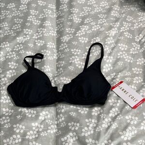 Anne Cole Elegant Black swim top